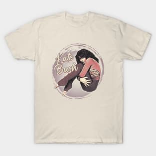 Halftone dots Kate Bush Fanart Design T-Shirt